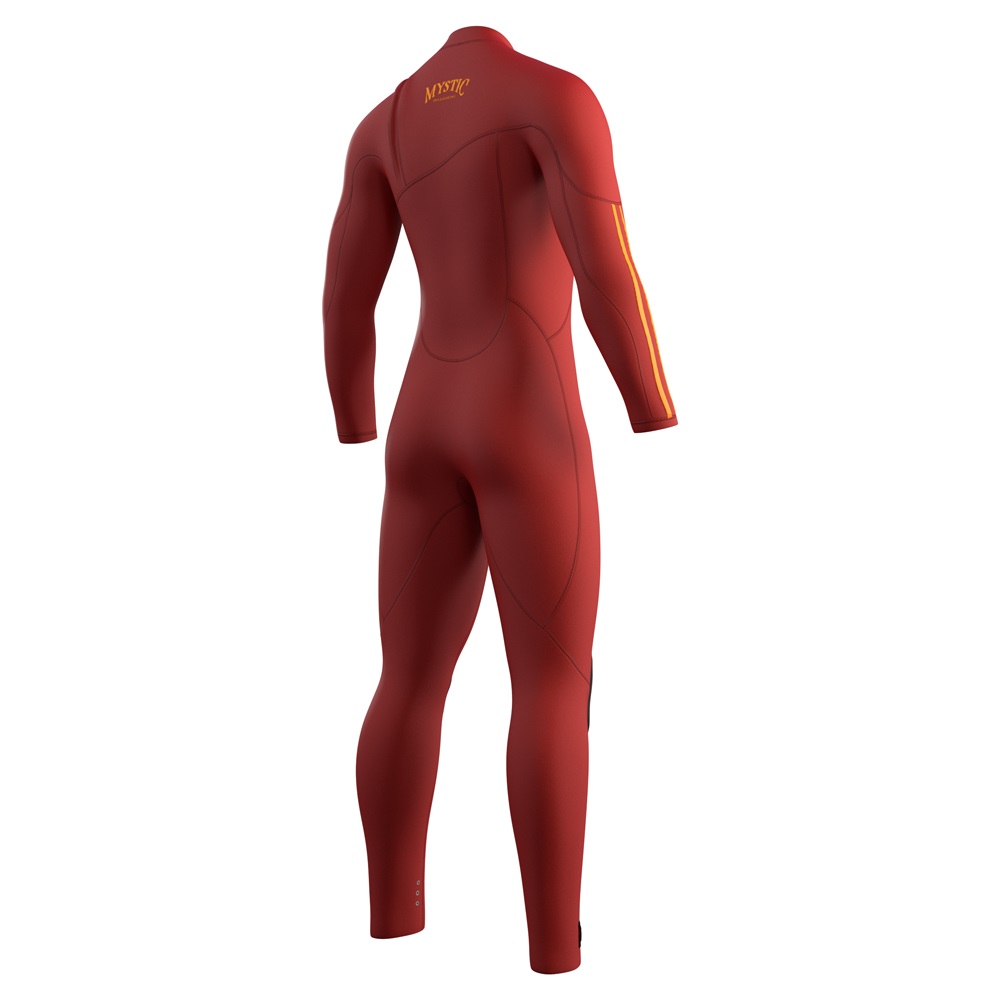 Mystic The One Fullsuit Herren 5/3mm Zipfree Rot 2