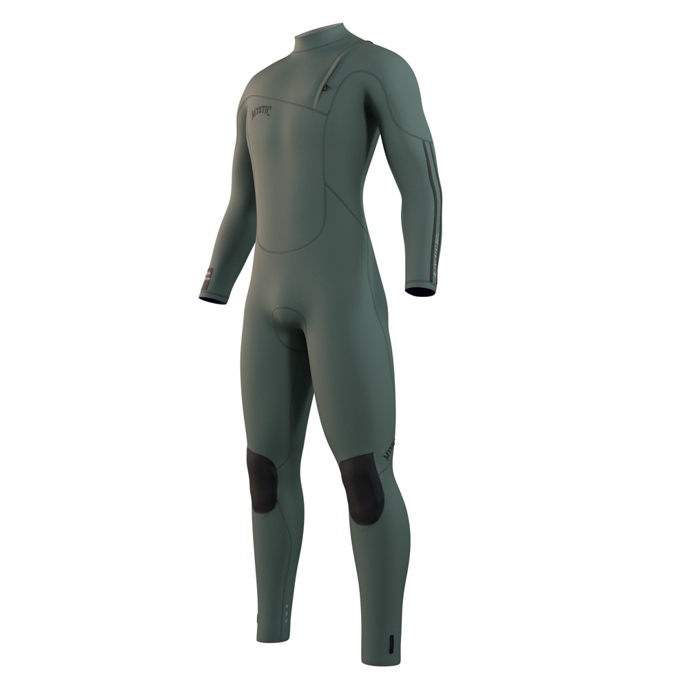 The One Ganzanzug für Herren 5/3mm Zipfree Olivgrün