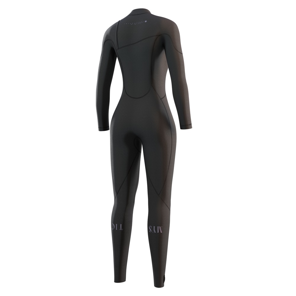 Mystic The One Ganzanzug 4/3mm Zipfree Damen Schwarz 2
