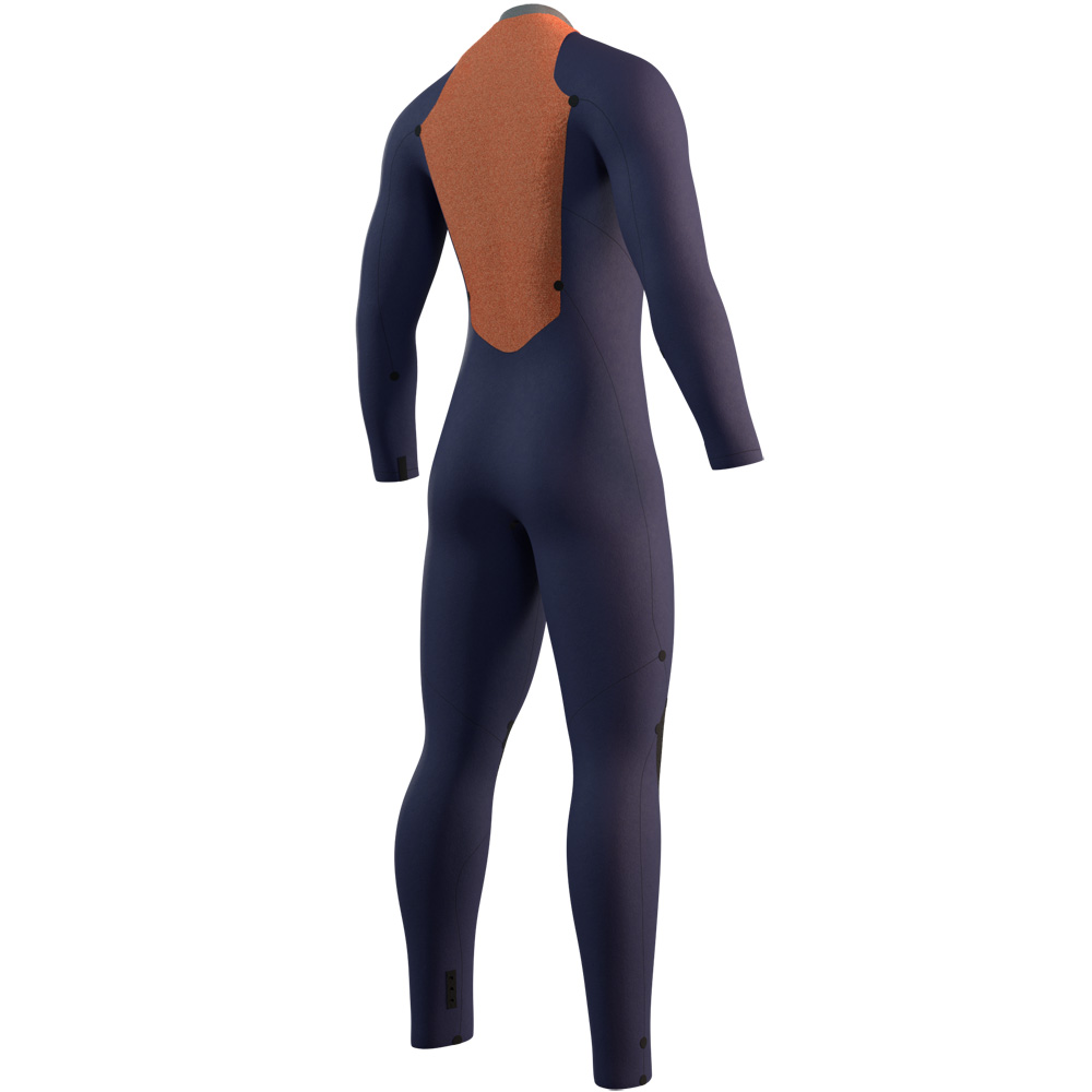 Mystic Star Fullsuit 5/3 mm Rückenreißverschluss Herren Dunkelblau 4