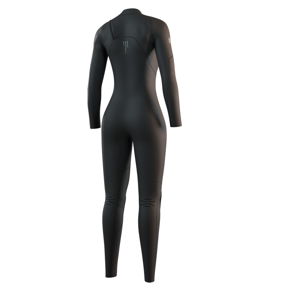 Mystic Evolve Fullsuit 3/2mm Neoprenanzug Damen Schwarz Brustreißverschluss Foto 2
