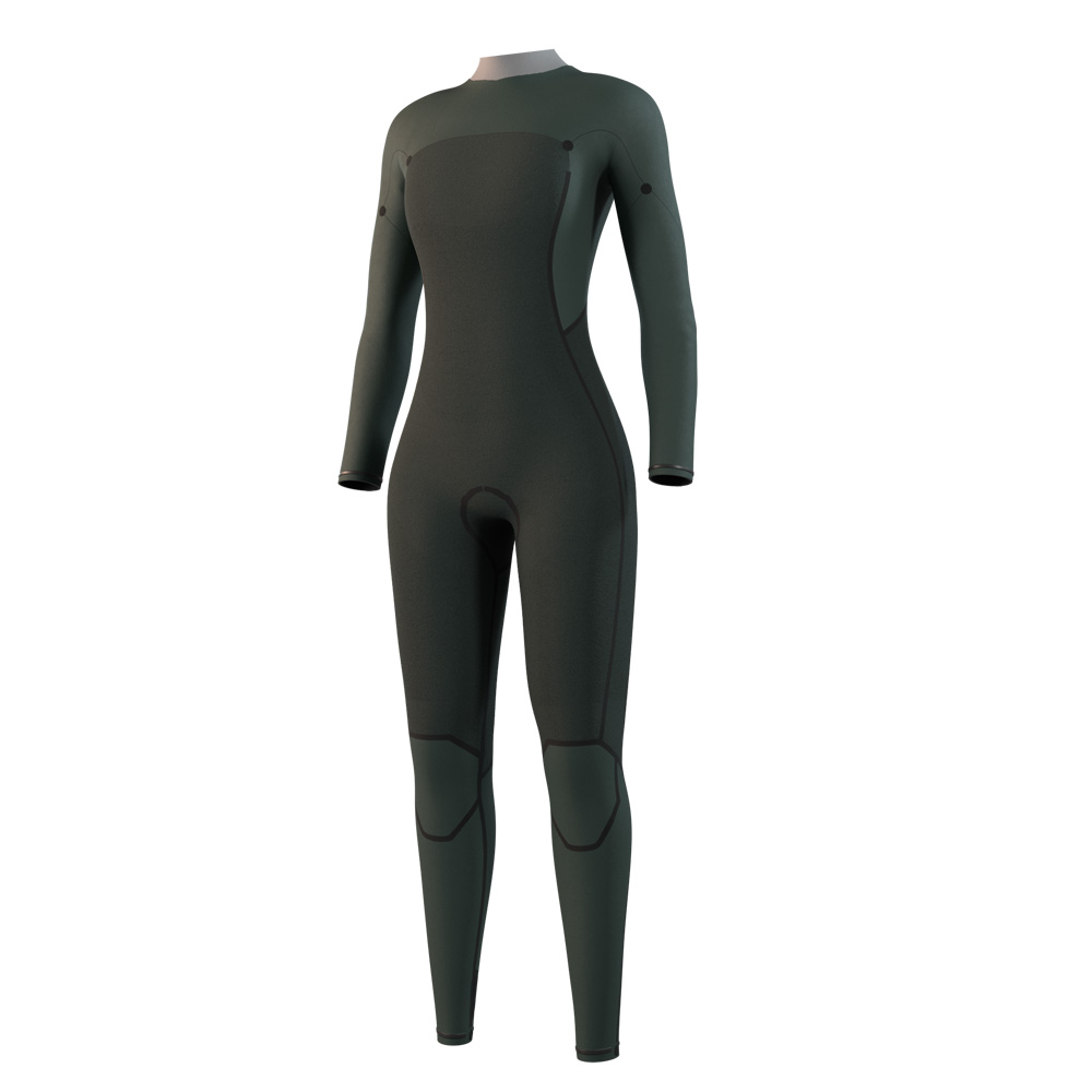 Mystic Haven Fullsuit 5/3mm Neoprenanzug Damen Lila Brustreißverschluss 3
