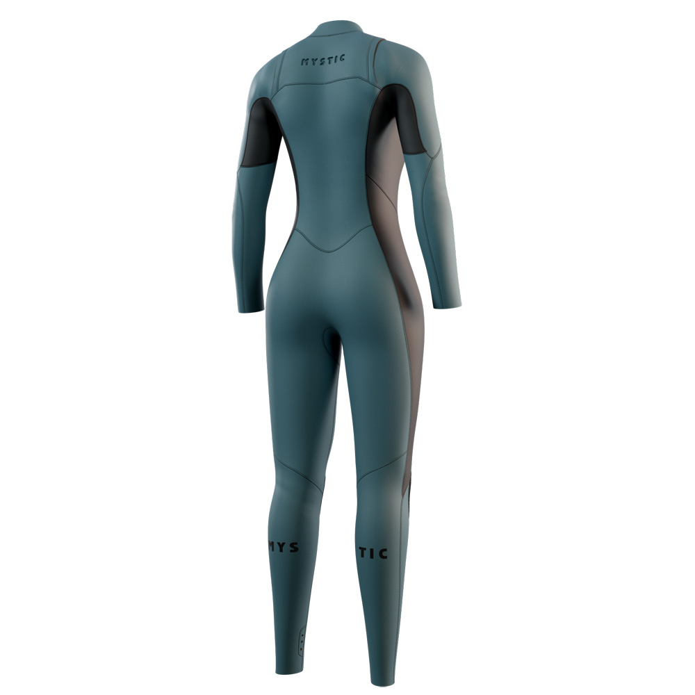 Mystic Haven Fullsuit 5/3 mm Doppelbrustreißverschluss Damen Teal Blau 2