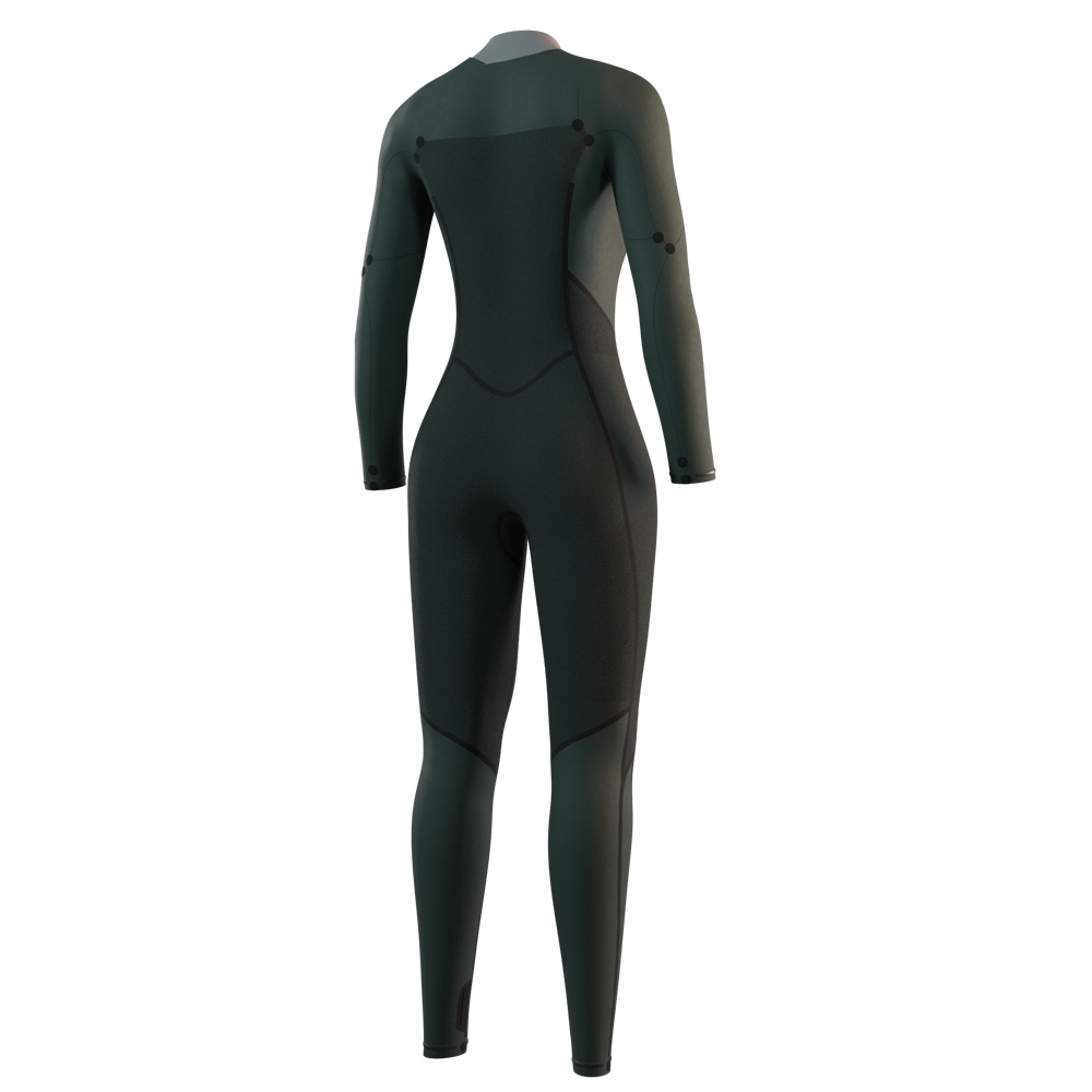Mystic Haven Fullsuit 3/2mm Neoprenanzug Damen Lila Brustreißverschluss 4