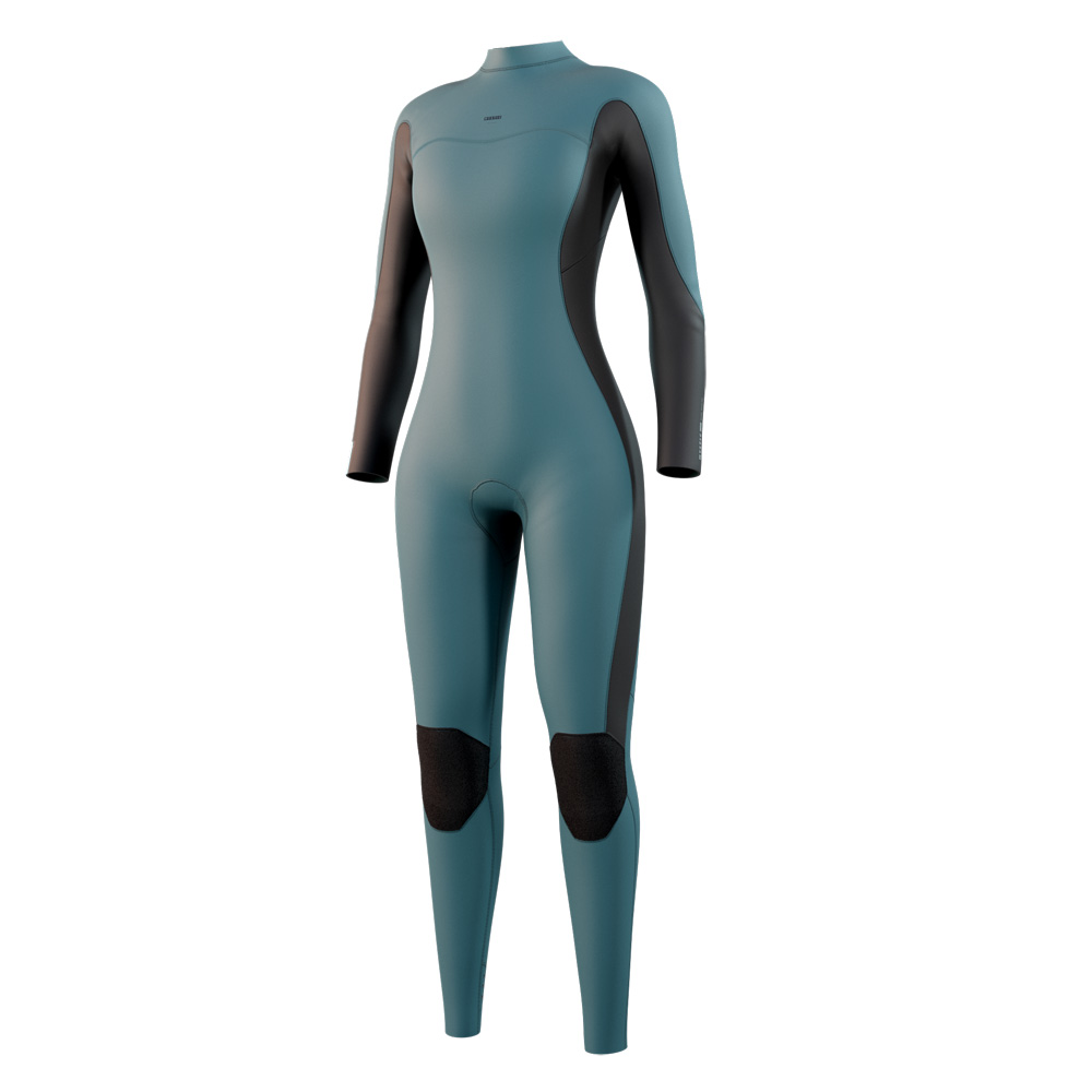 Mystic Haven Fullsuit 5/3 mm Rückenreißverschluss Damen Teal Blau foto 1