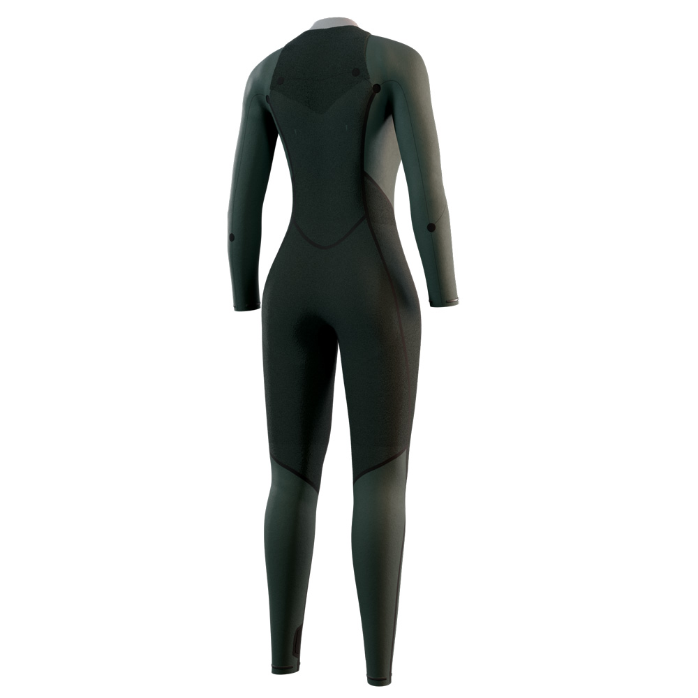 Mystic Haven Fullsuit 5/3 mm Rückenreißverschluss Damen Teal Blau 4