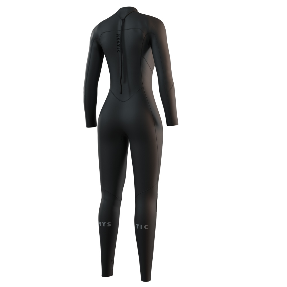 Mystic Haven Fullsuit 5/3mm Neoprenanzug Damen Schwarz Rückenreißverschluss 2