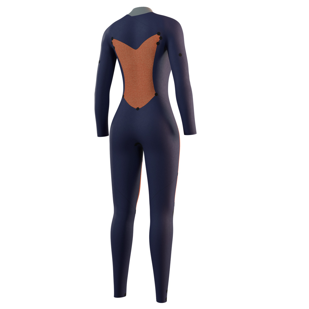 Mystic Star Fullsuit 5/3mm Neoprenanzug Damen Schwarz Frontreißverschluss 4
