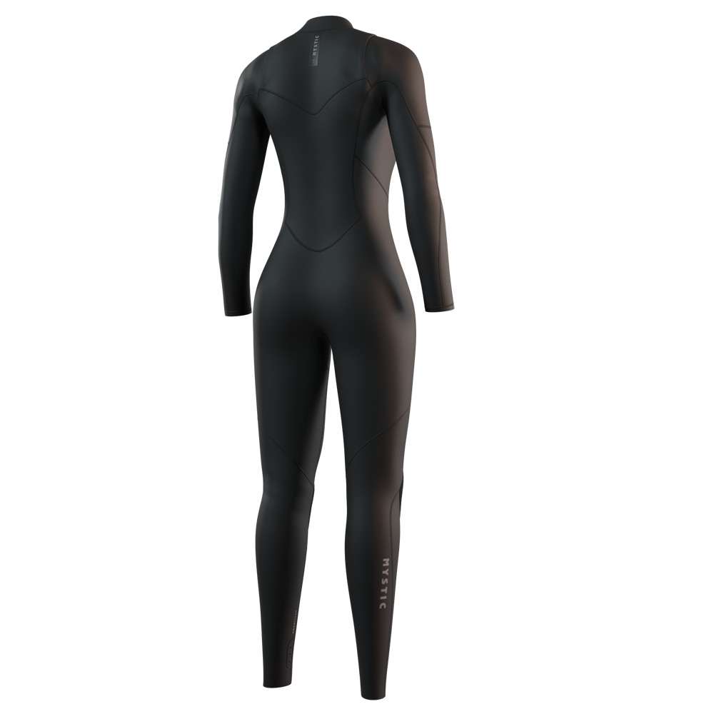 Mystic Star Fullsuit 4/3mm Neoprenanzug Damen Schwarz Frontreißverschluss 2