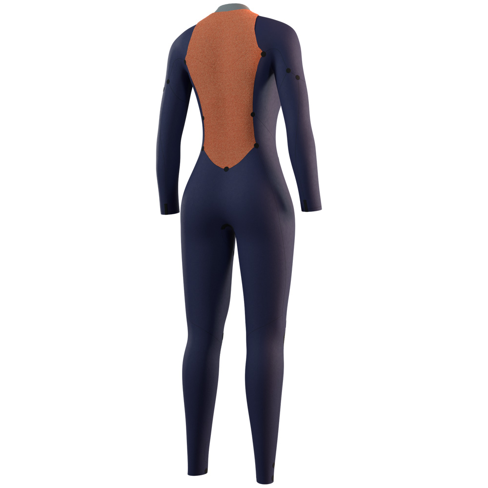 Mystic Star Fullsuit 5/3mm Neoprenanzug Damen Grün Rückenreißverschluss Foto 4
