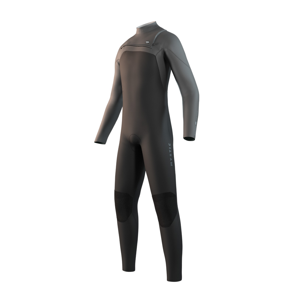 Mystic Motion Fullsuit 5/3 mm Brustreißverschluss Kind Schwarz foto 1