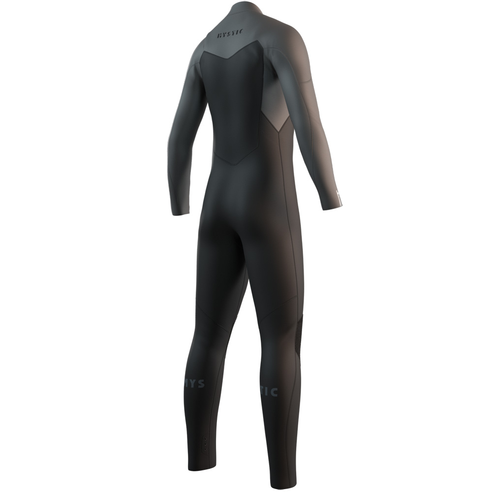 Mystic Motion Fullsuit 5/3 mm Brustreißverschluss Kind Schwarz 2