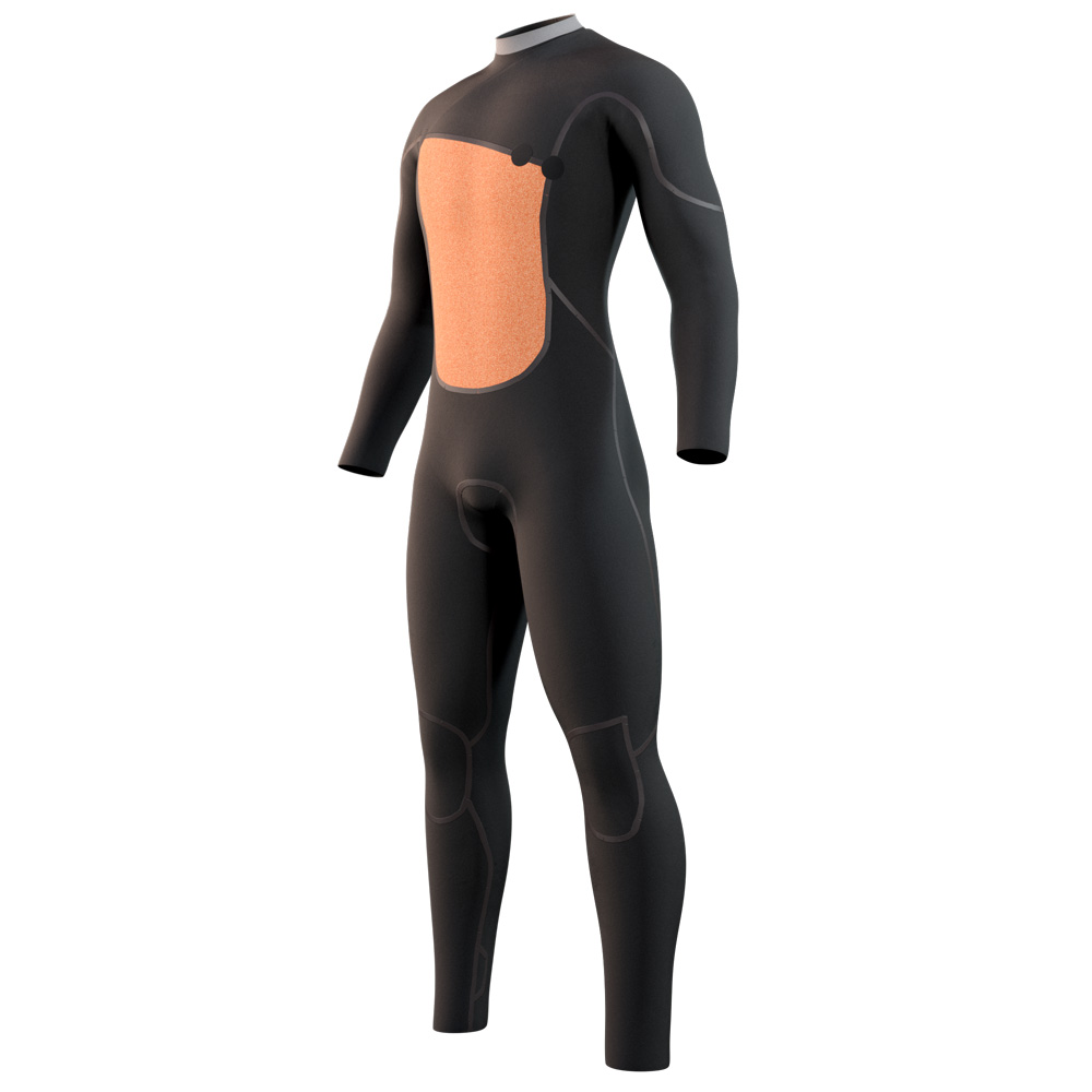 Mystic The One Fullsuit 4/3 mm zipfree Herren schwarz 3