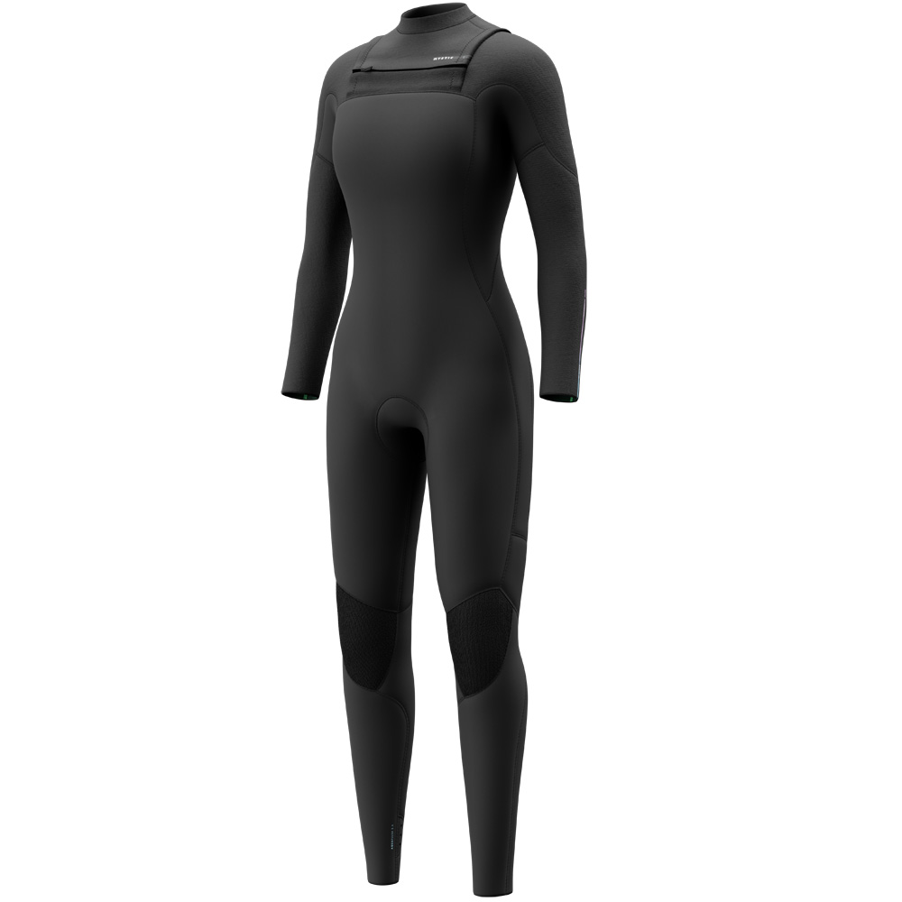 Mystic Jayde Fullsuit 4/3 mm Doppelter Brustreißverschluss Damen Schwarz foto 1