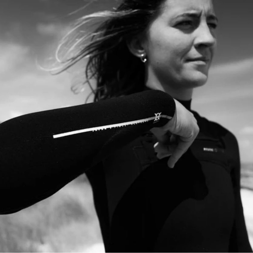 Mystic Jayde Fullsuit 4/3 mm Doppelter Brustreißverschluss Damen Schwarz 6