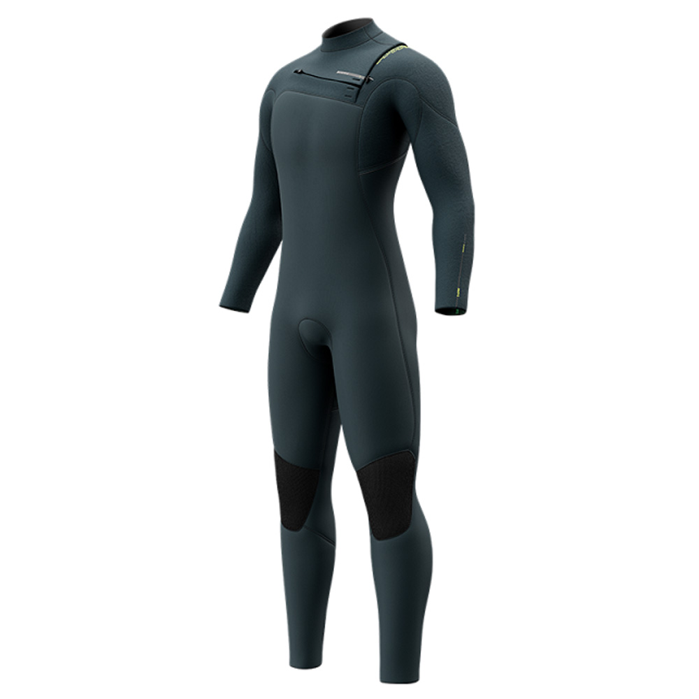 Mystic Majestic Fullsuit 4/3 mm Brustreißverschluss Herren Teal foto 1