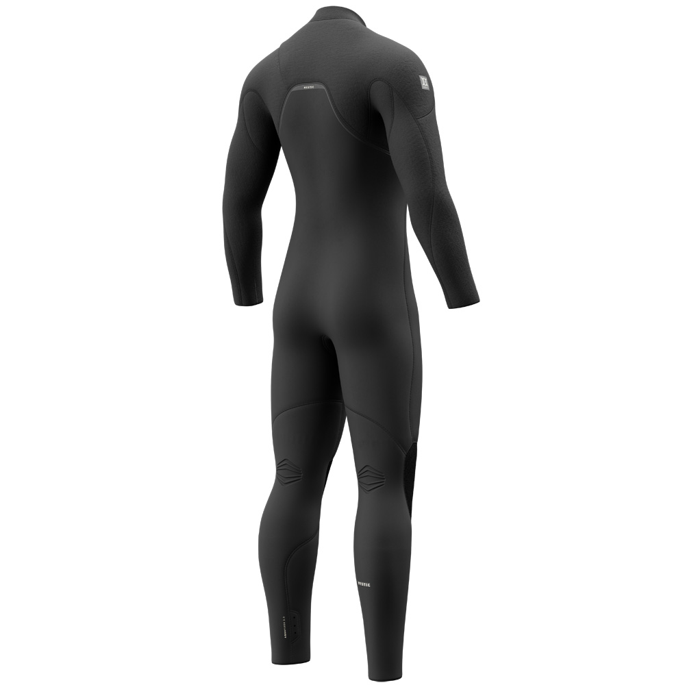 Mystic Majestic Fullsuit 4/3 mm Brustreißverschluss Herren Schwarz 2