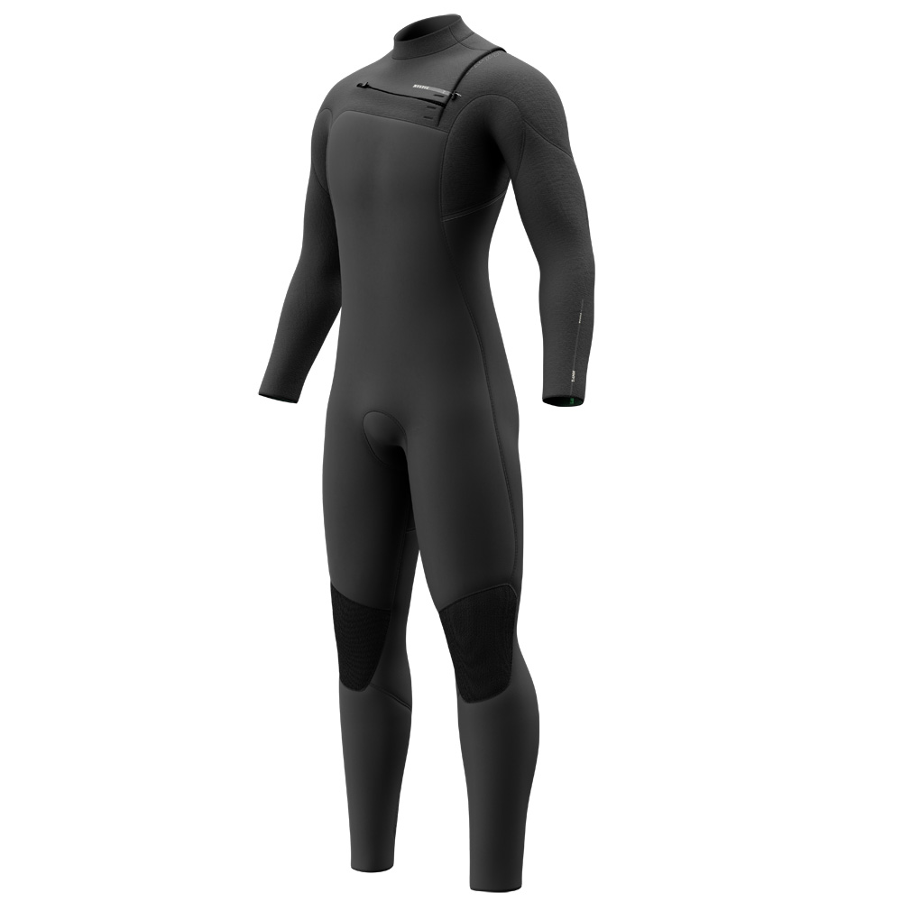 Mystic Majestic Fullsuit 3/2 mm Brustreißverschluss Herren Schwarz foto 1