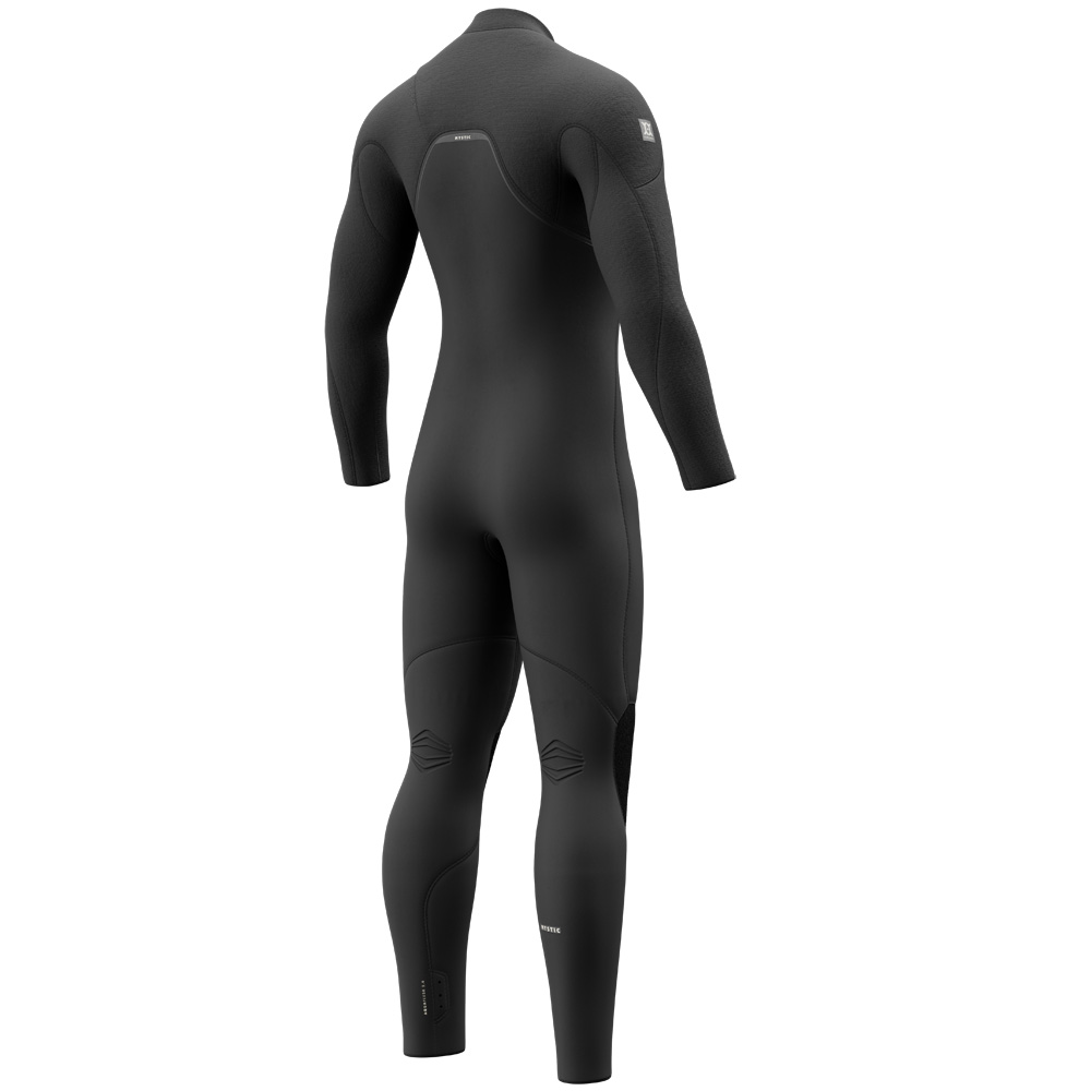Mystic Majestic Fullsuit 3/2 mm Brustreißverschluss Herren Schwarz 2