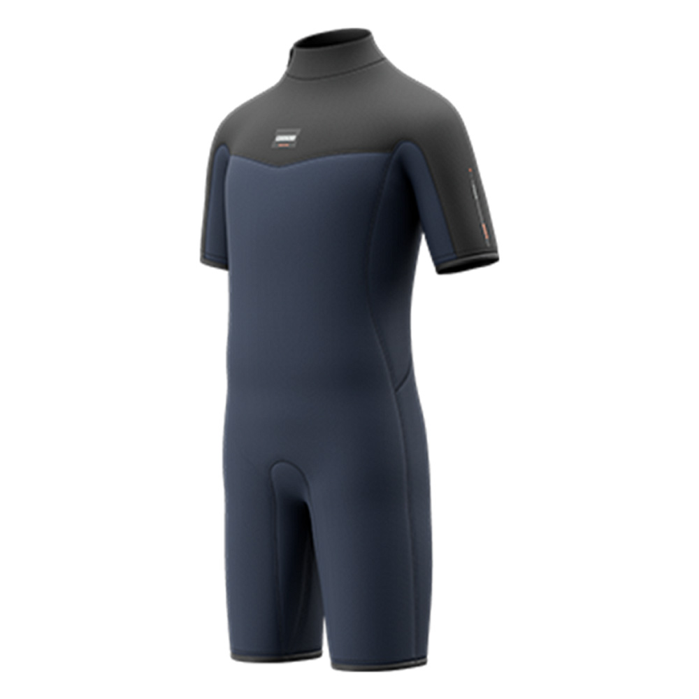 Mystic Star Shorty 3/2 mm Rückenreißverschluss Kinder schwarz/navy foto 1