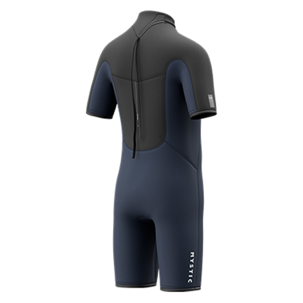 Mystic Star Shorty 3/2 mm Rückenreißverschluss Kinder schwarz/navy 2