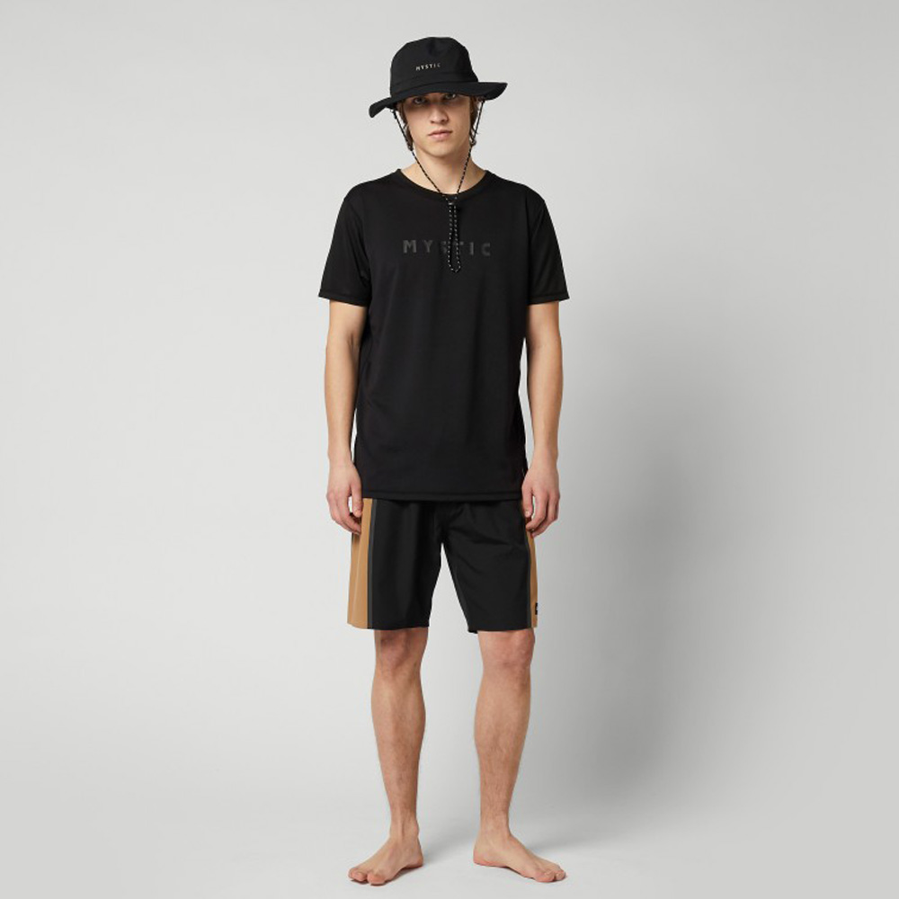Mystic Star Quickdry Shirt SS Herren Schwarz Foto 3