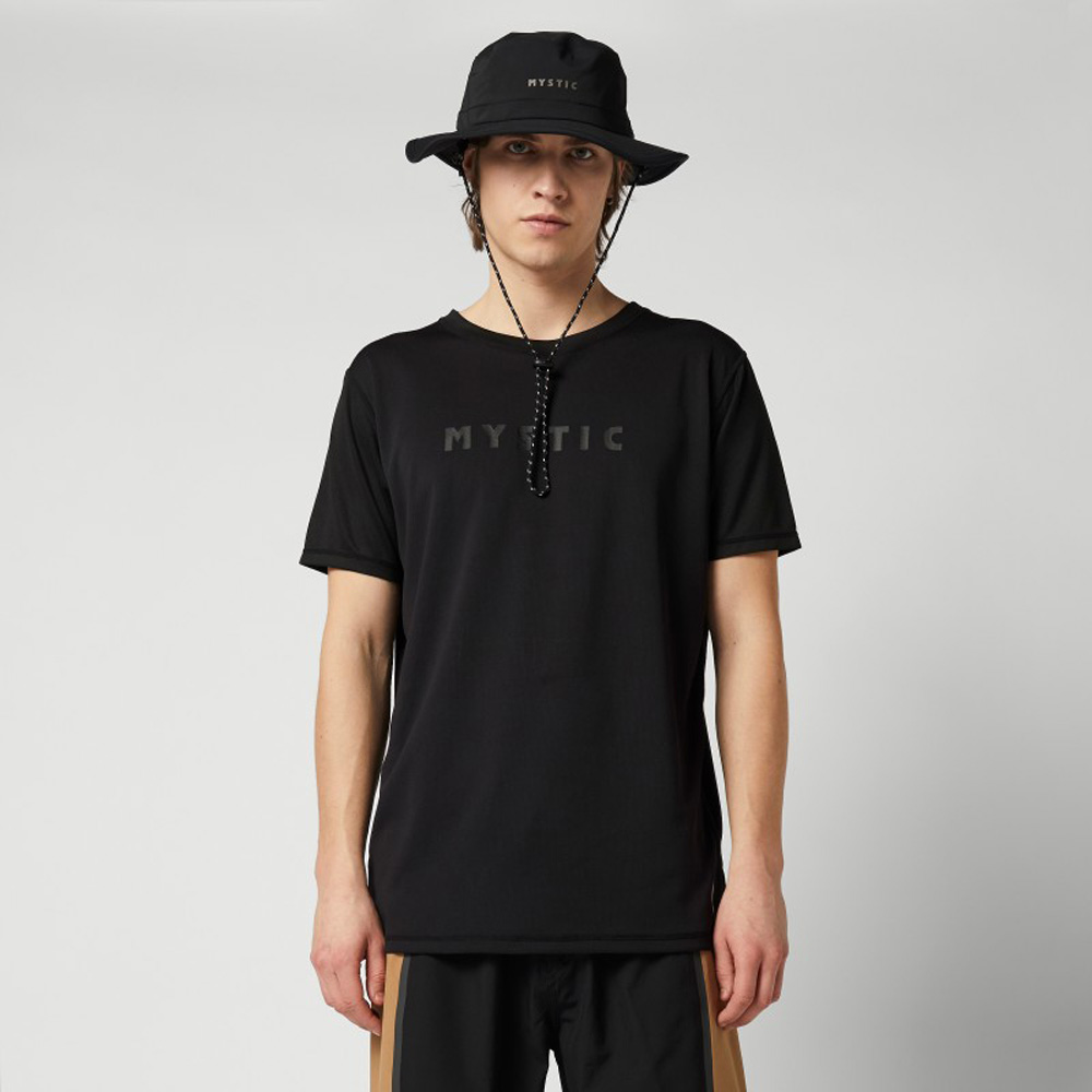 Mystic Star Quickdry Shirt SS Herren Schwarz Foto 5