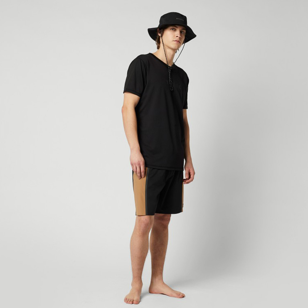 Mystic Star Quickdry Shirt SS Herren Schwarz Foto 6