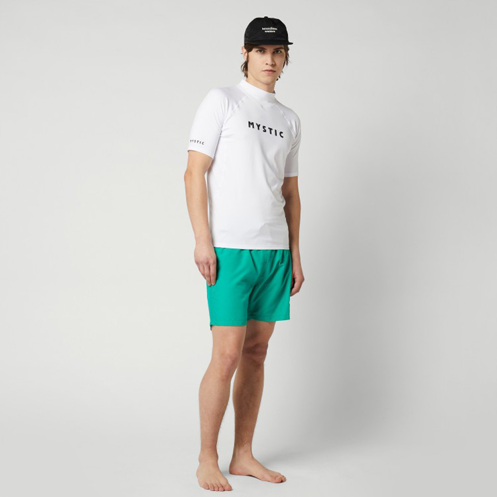 Mystic Star Rash Guard SS Herren Weiß 3