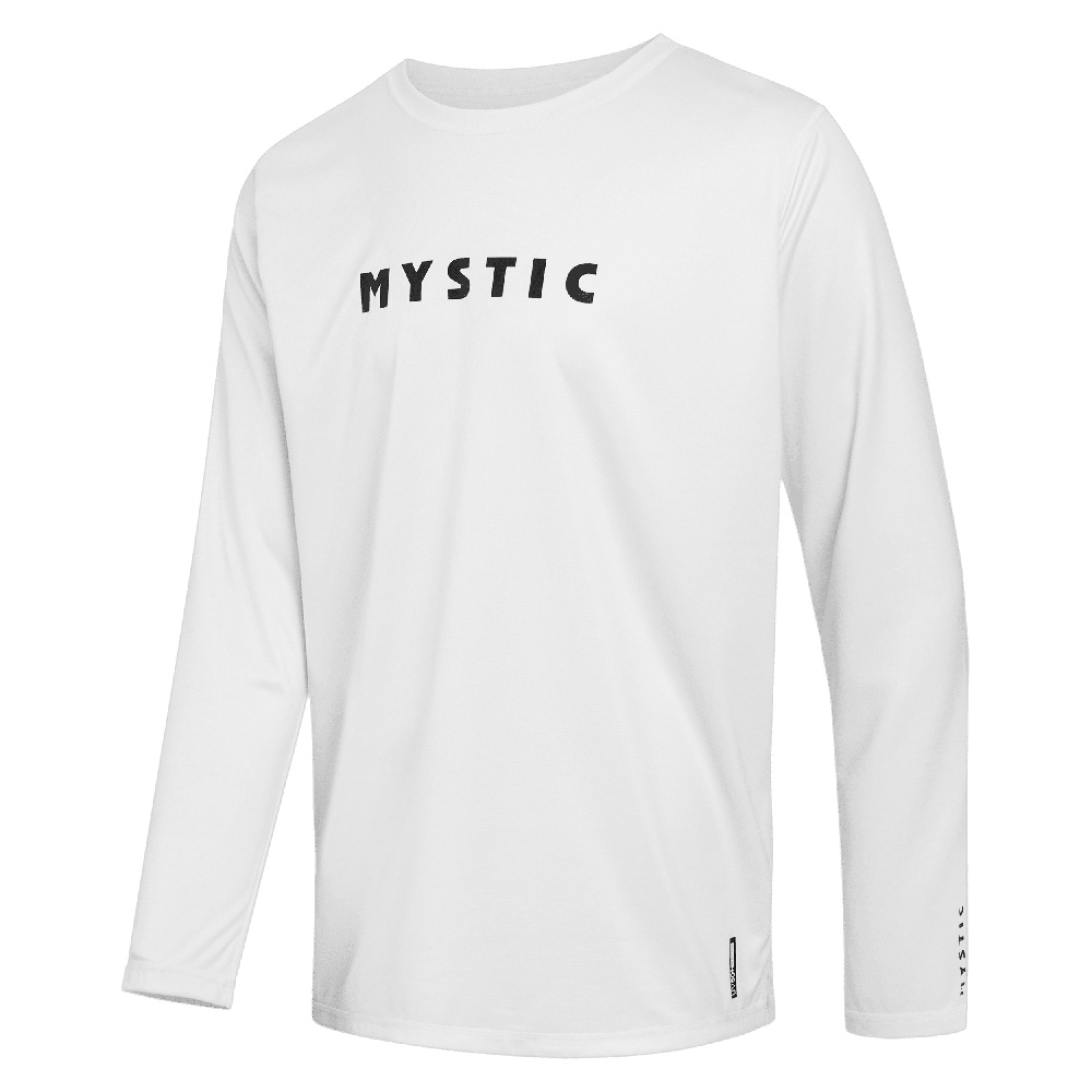 Mystic Star Rash Guard Langarmshirt Herren Weiß foto 1
