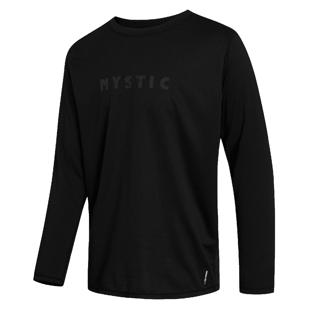 Mystic Star Rash Guard Langarm Herren Schwarz foto 1