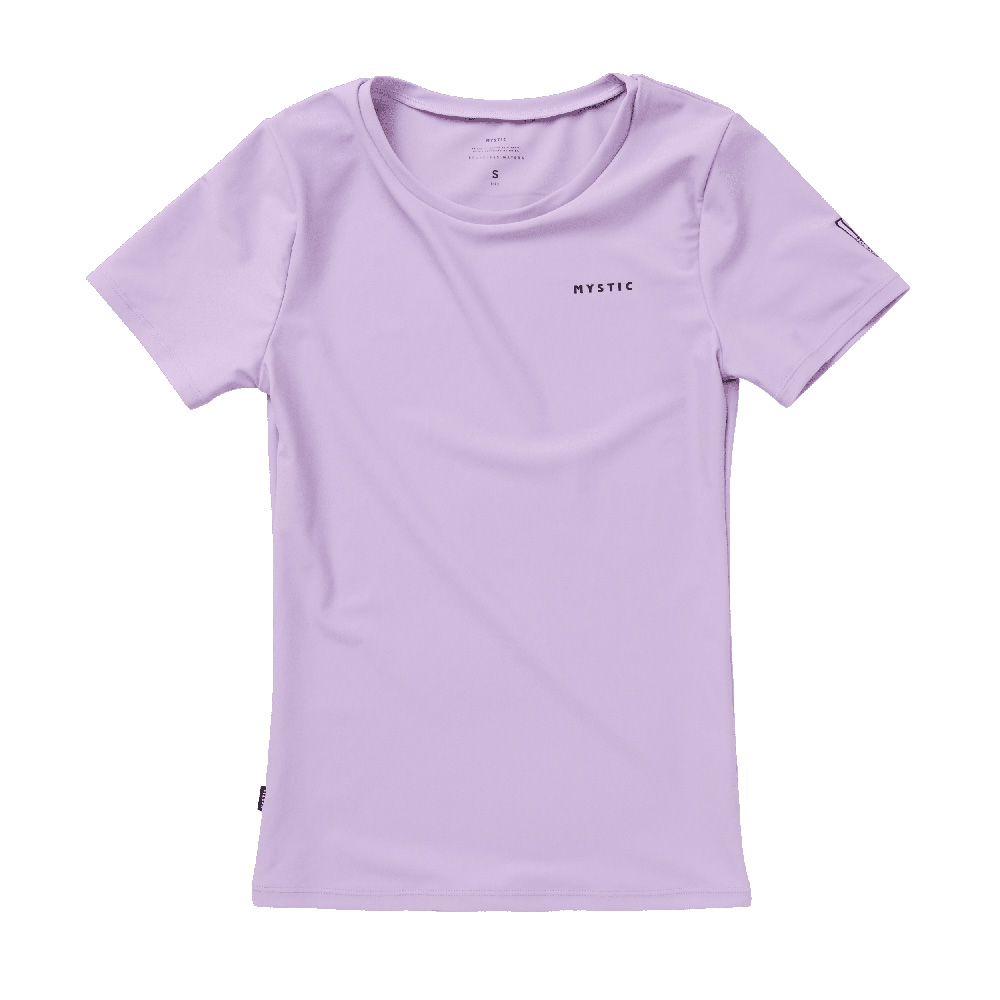 Star Rash Guard Kurzarm Damen Lila