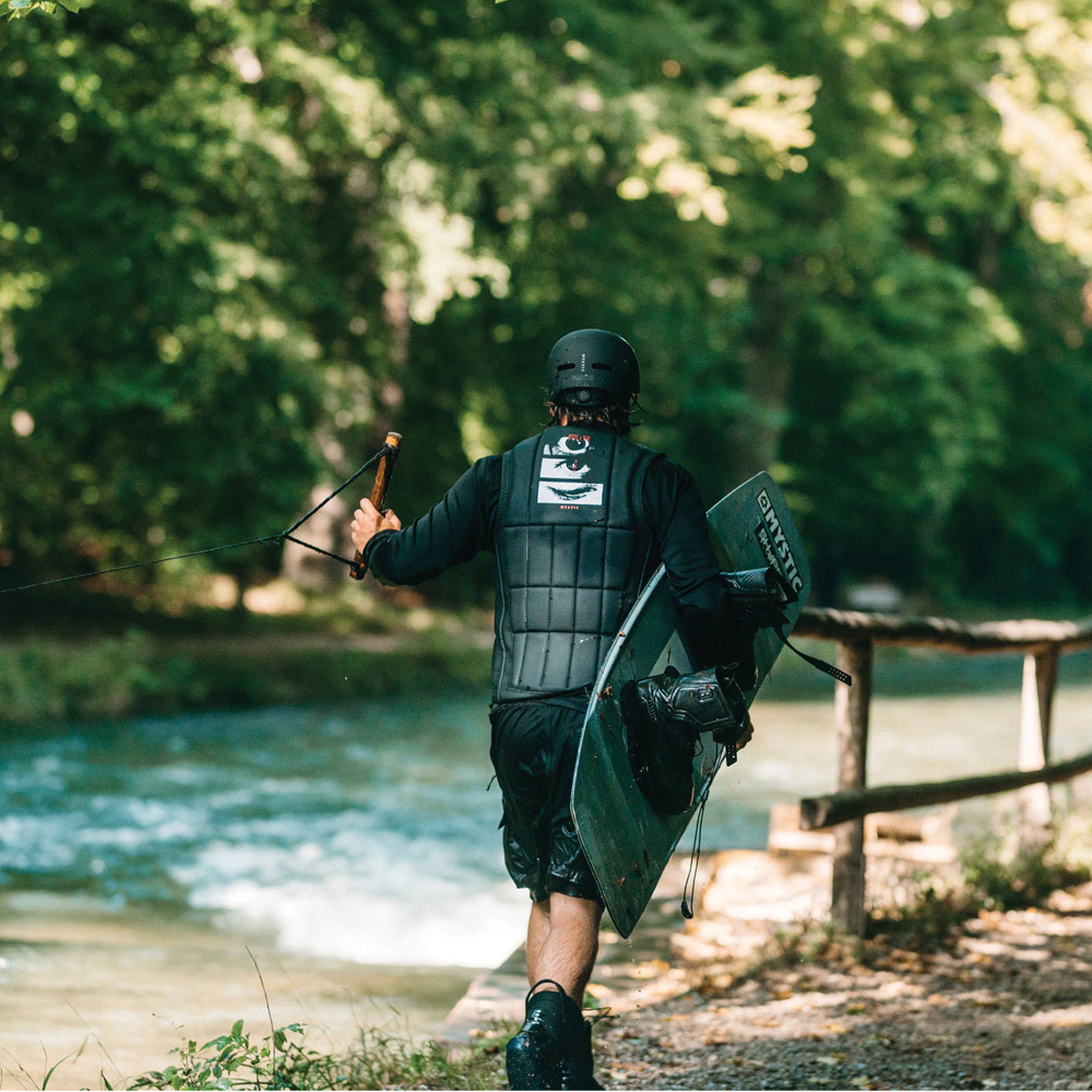 Mystic Anarchie Aufprallweste Herren Schwarz 8