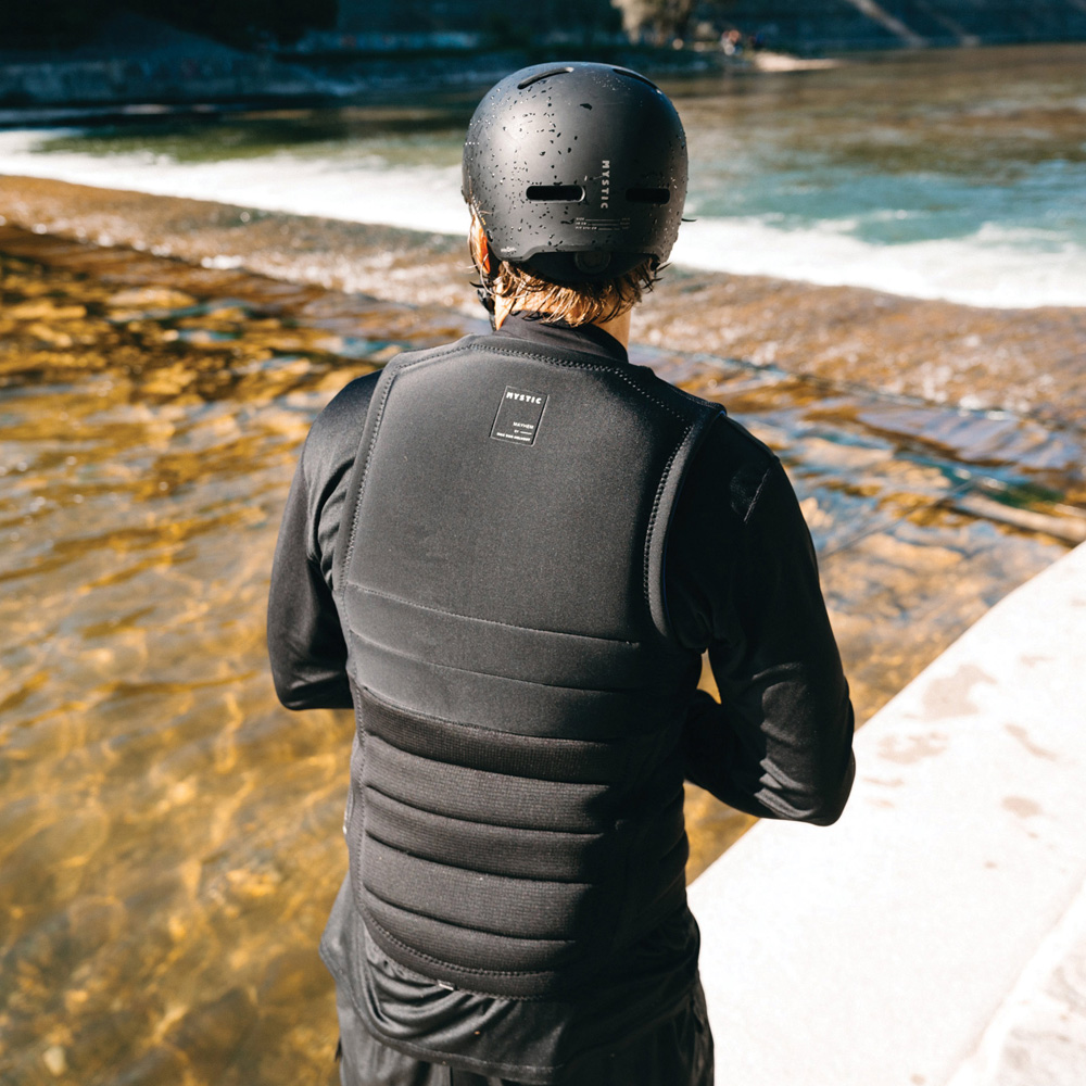 Mystic Mayhem Aufprallschutzweste Herren schwarz/blau wendbar 8