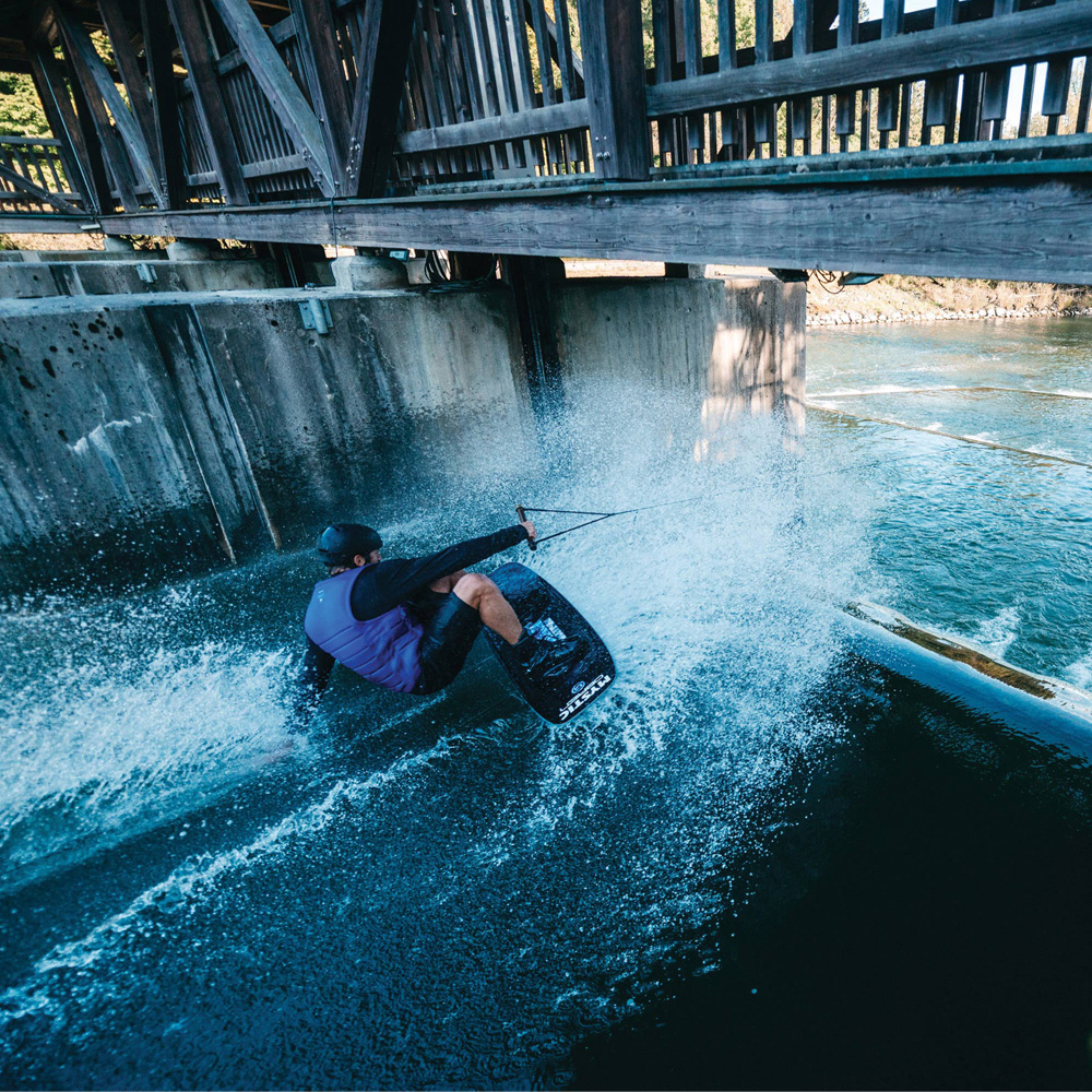 Mystic Mayhem Aufprallschutzweste Herren schwarz/blau wendbar 9