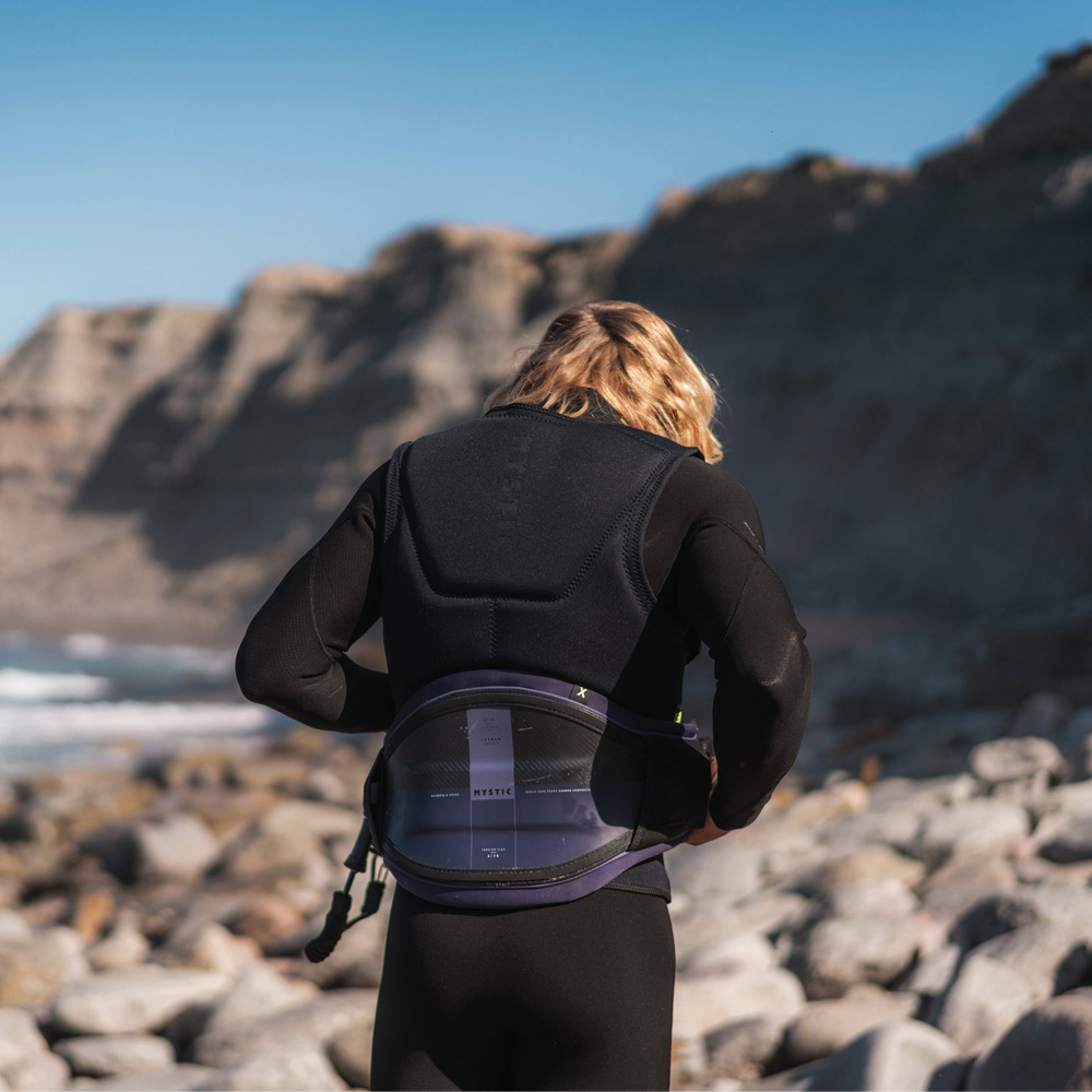 Mystic Solace Aufprallweste Herren rot mit seitlichem Reißverschluss 5