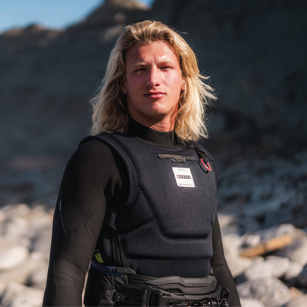 Mystic Solace Aufprallschutzweste Herren Schwarz Seitenreißverschluss 5