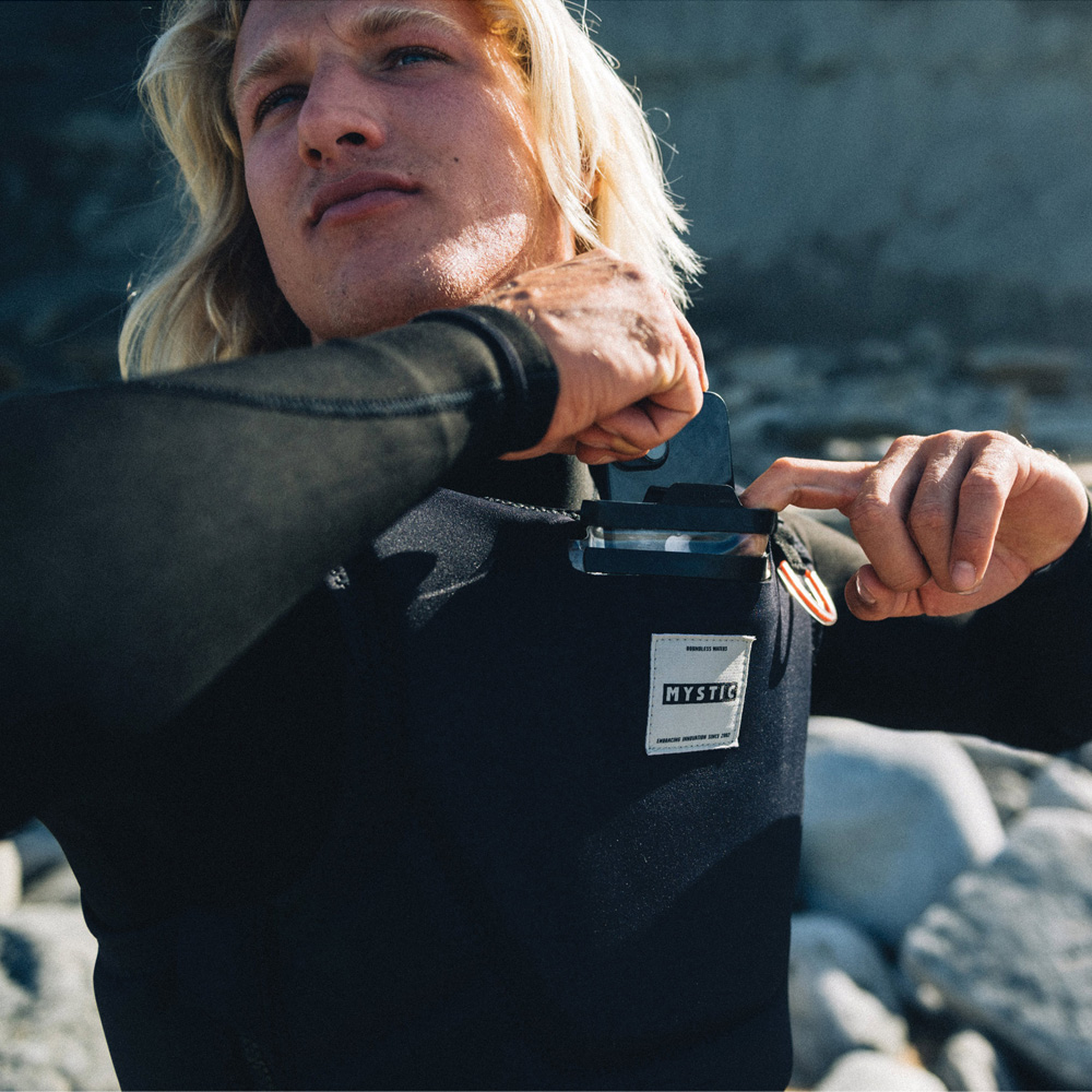 Mystic Solace Aufprallschutzweste Herren Schwarz Seitenreißverschluss 7