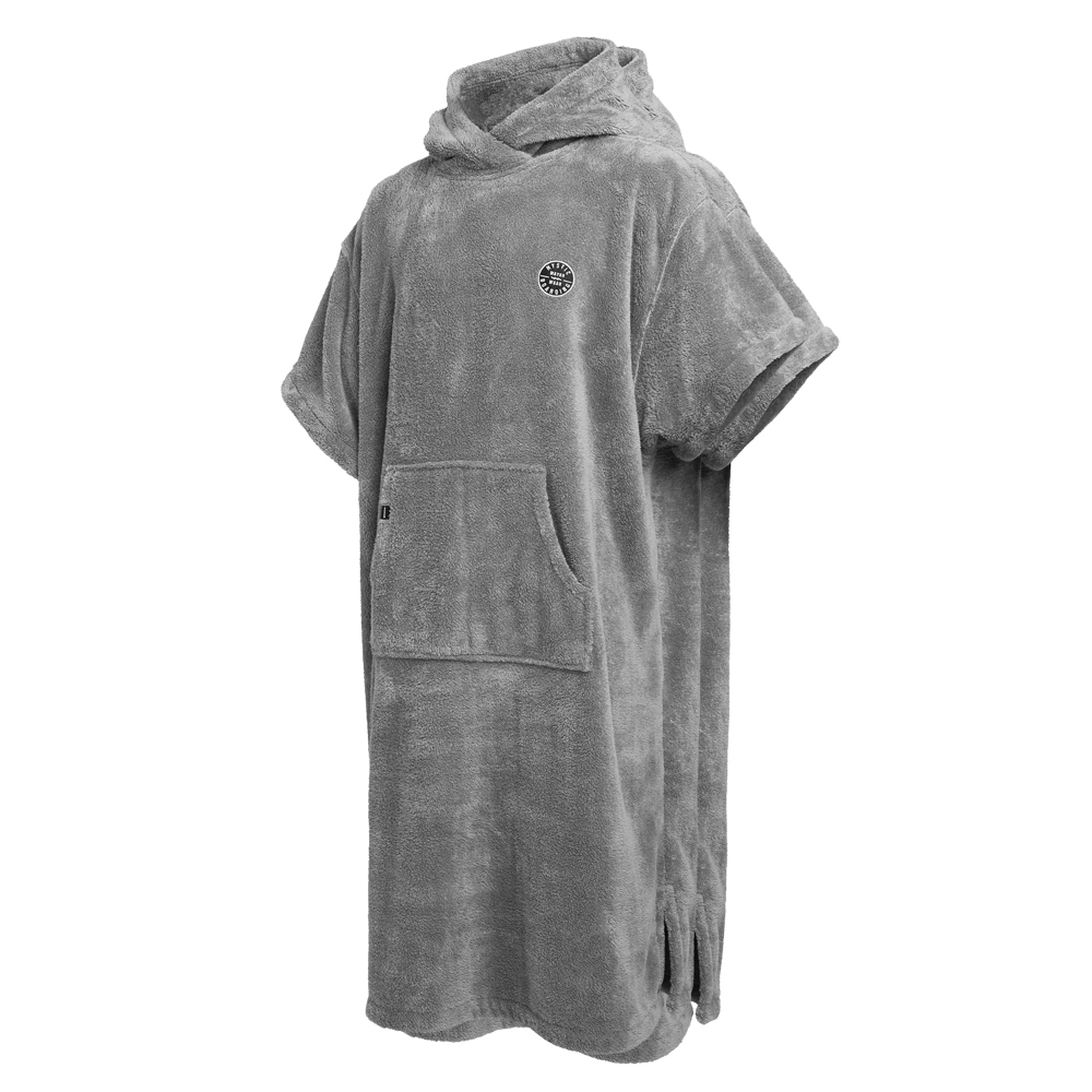 Poncho Teddy hellgrau
