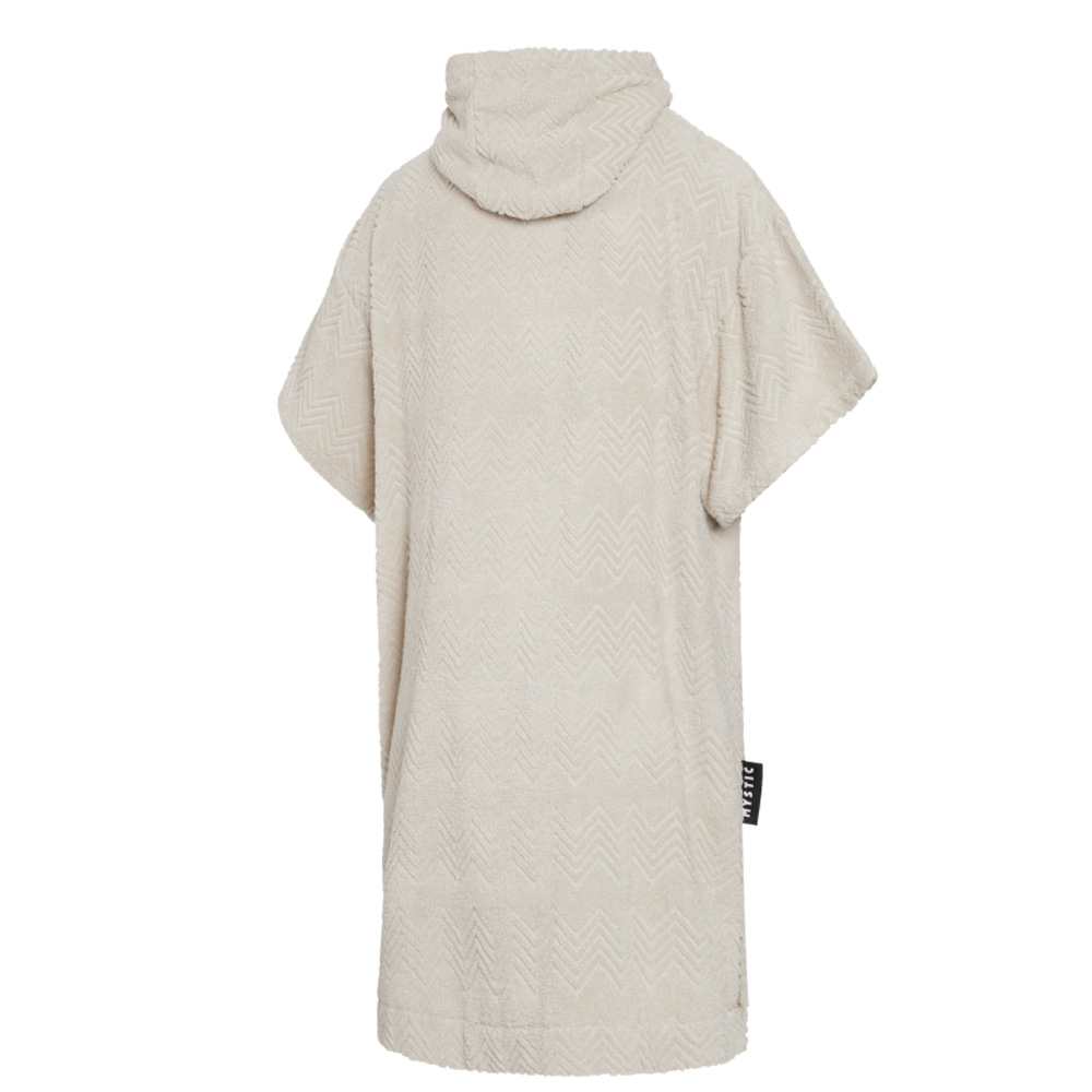 Mystic Jacquard Poncho Offwhite 2