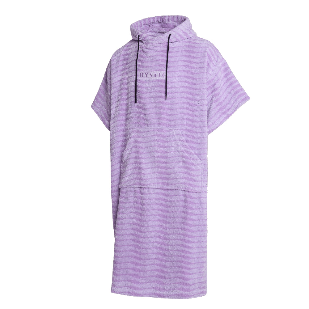 Jacquard Poncho Lila