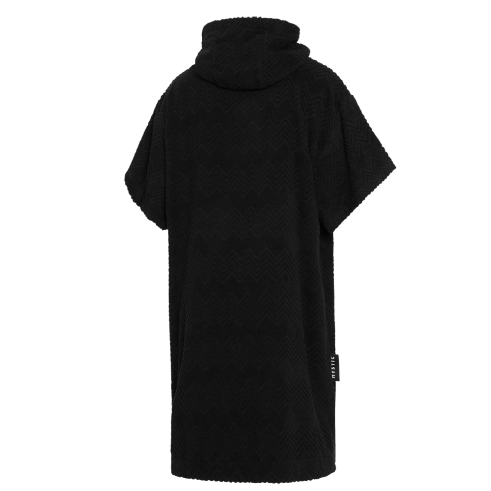 Mystic Jacquard Poncho Schwarz 2