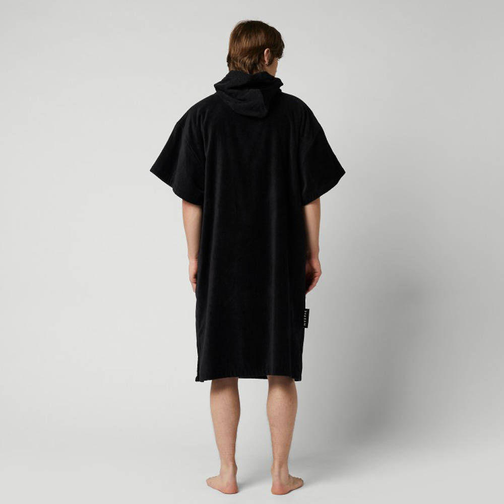 Mystic Cotton Deluxe Poncho Schwarz 4