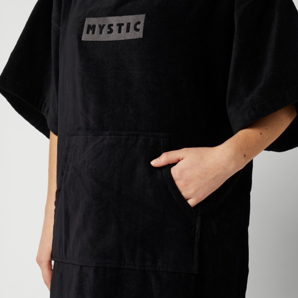 Mystic Cotton Deluxe Poncho Schwarz 8