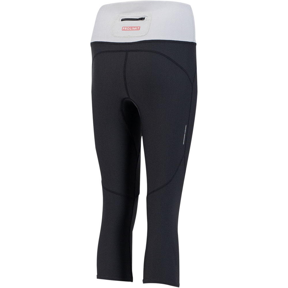 Prolimit Damen Sup Hose 3/4 Schwarz/Grau 2