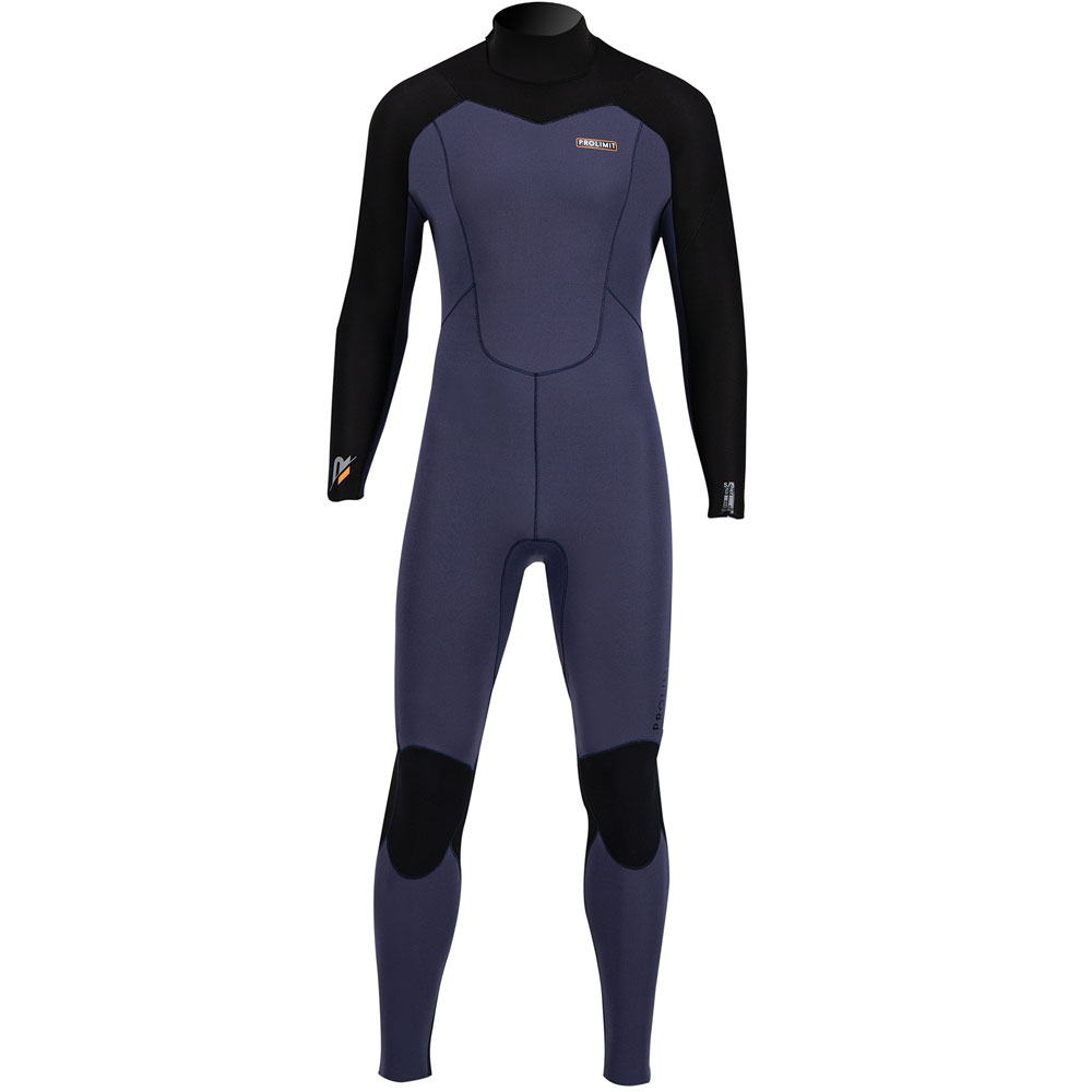 Prolimit Raider Steamer 5/3 Rückenreißverschluss Navy/Schwarz Herren Wetsuit 4