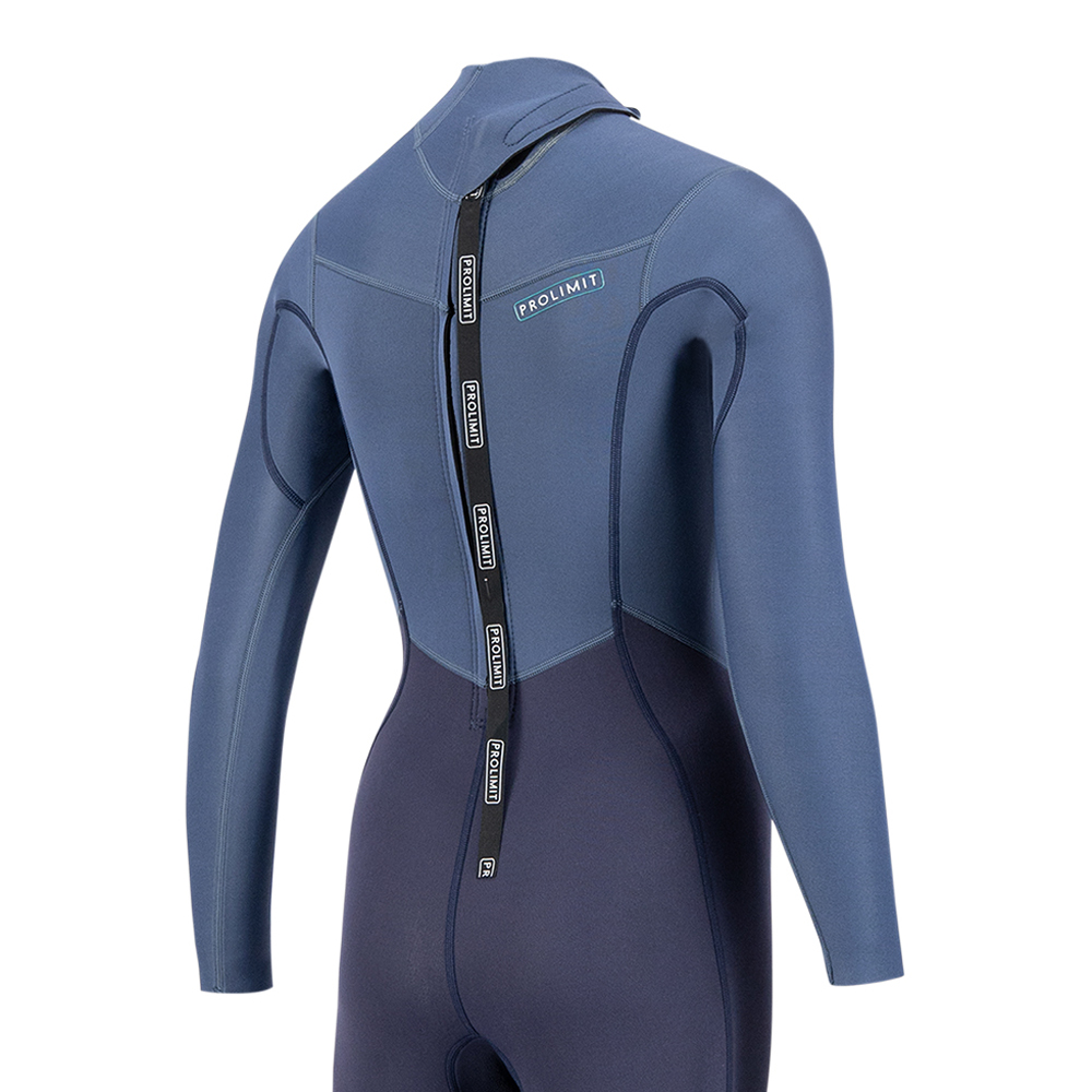 Prolimit Edge fullsuit 3/2 Rückenreißverschluss Neoprenanzug Damen navy/blau 3