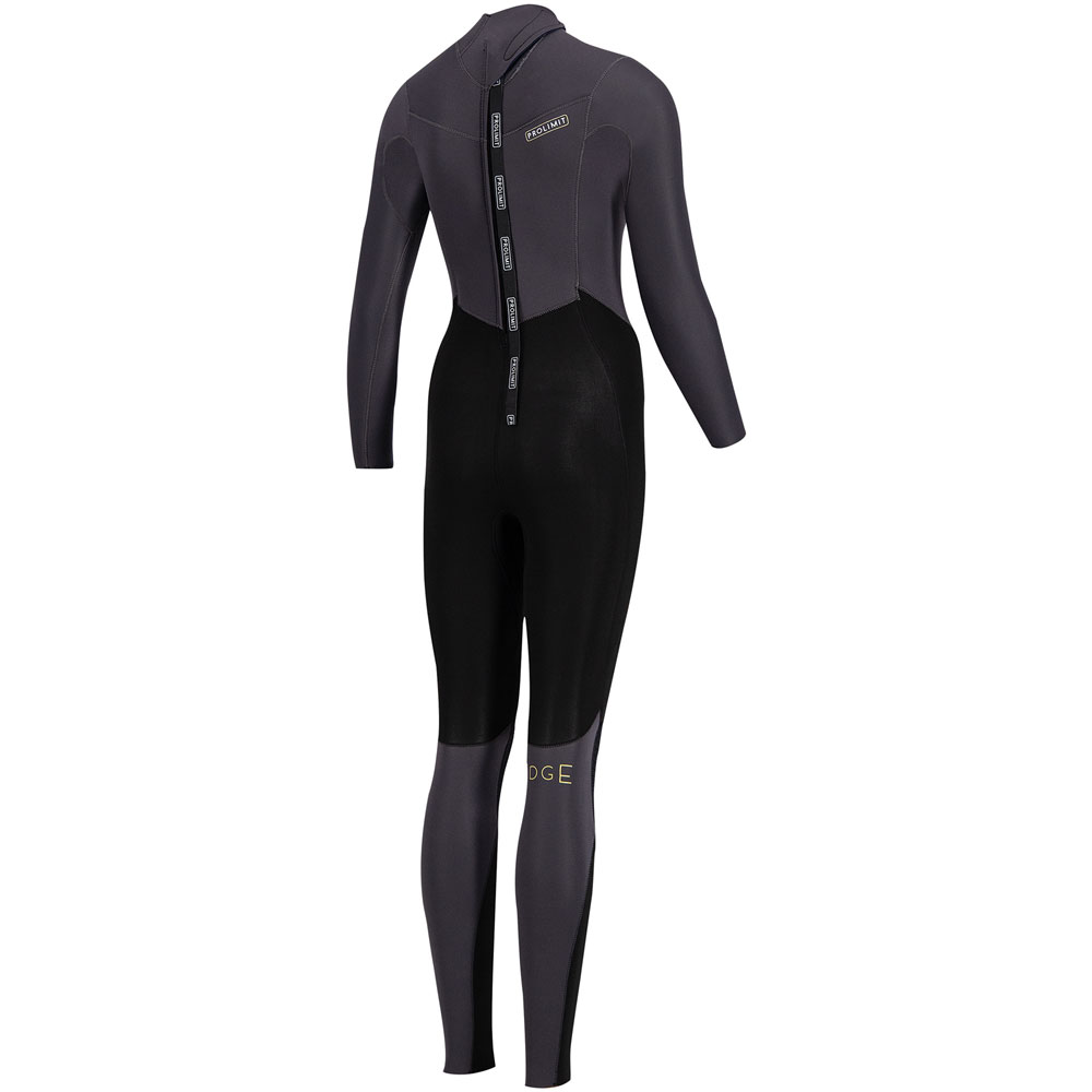 Prolimit Edge Ganzanzug 3/2 Rückenreißverschluss Neoprenanzug Damen schwarz 2