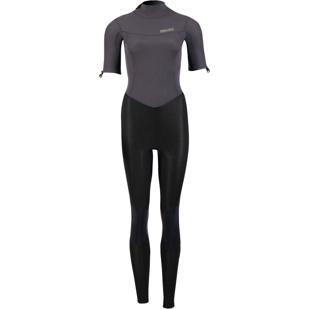 Prolimit Edge Ganzanzug mit abnehmbaren Ärmeln 3/2 Rückenreißverschluss Damen schwarz foto 1