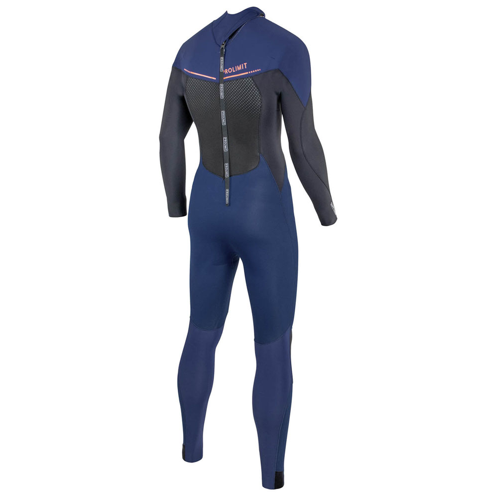 Prolimit Fusion Steamer 3/2 mm Rückenreißverschluss Neoprenanzug Herren Navy 3